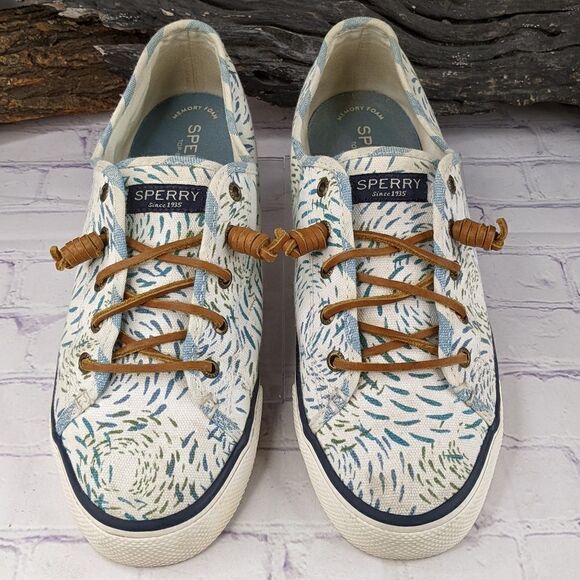 Sperry Top-Sider Seacoast Fish Circle Fashion Sneaker - Picture 2 of 12